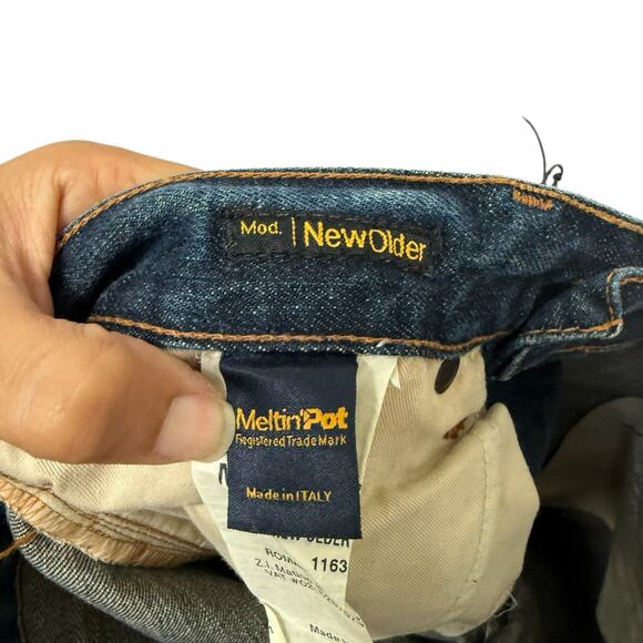 Meltin Pot New Older Denim Straight Jeans Blue Womens Size 29 NWOT - Picture 9 of 10